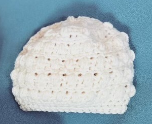 Bobble Stitch Baby Hat