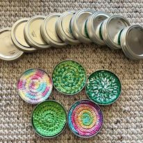 mason jar coasters
